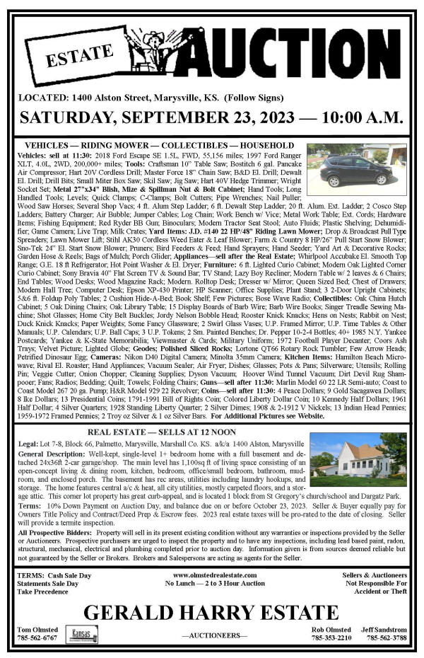 olmsted Real Estate and Auctions